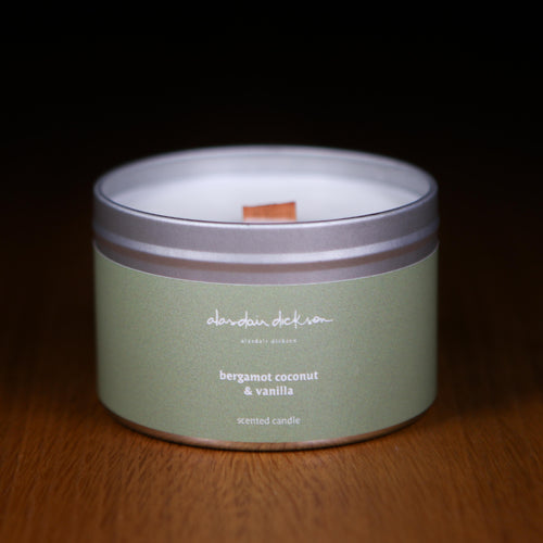 bergamot coconut & vanilla candle image 0
