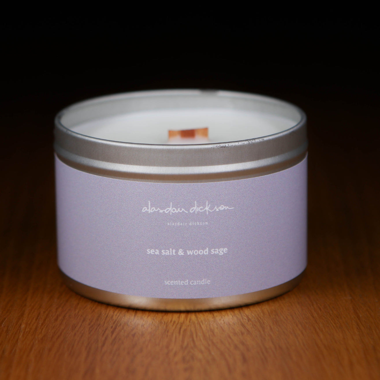 sea salt & wood sage candle image 0