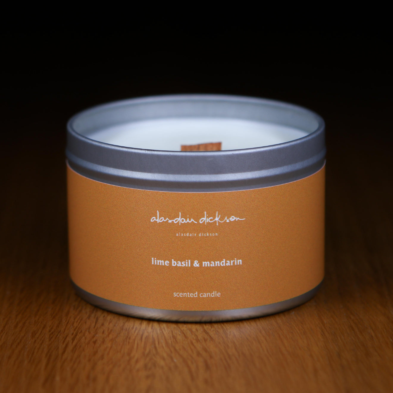 lime basil & mandarin candle image 0