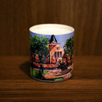 cathedral green candle