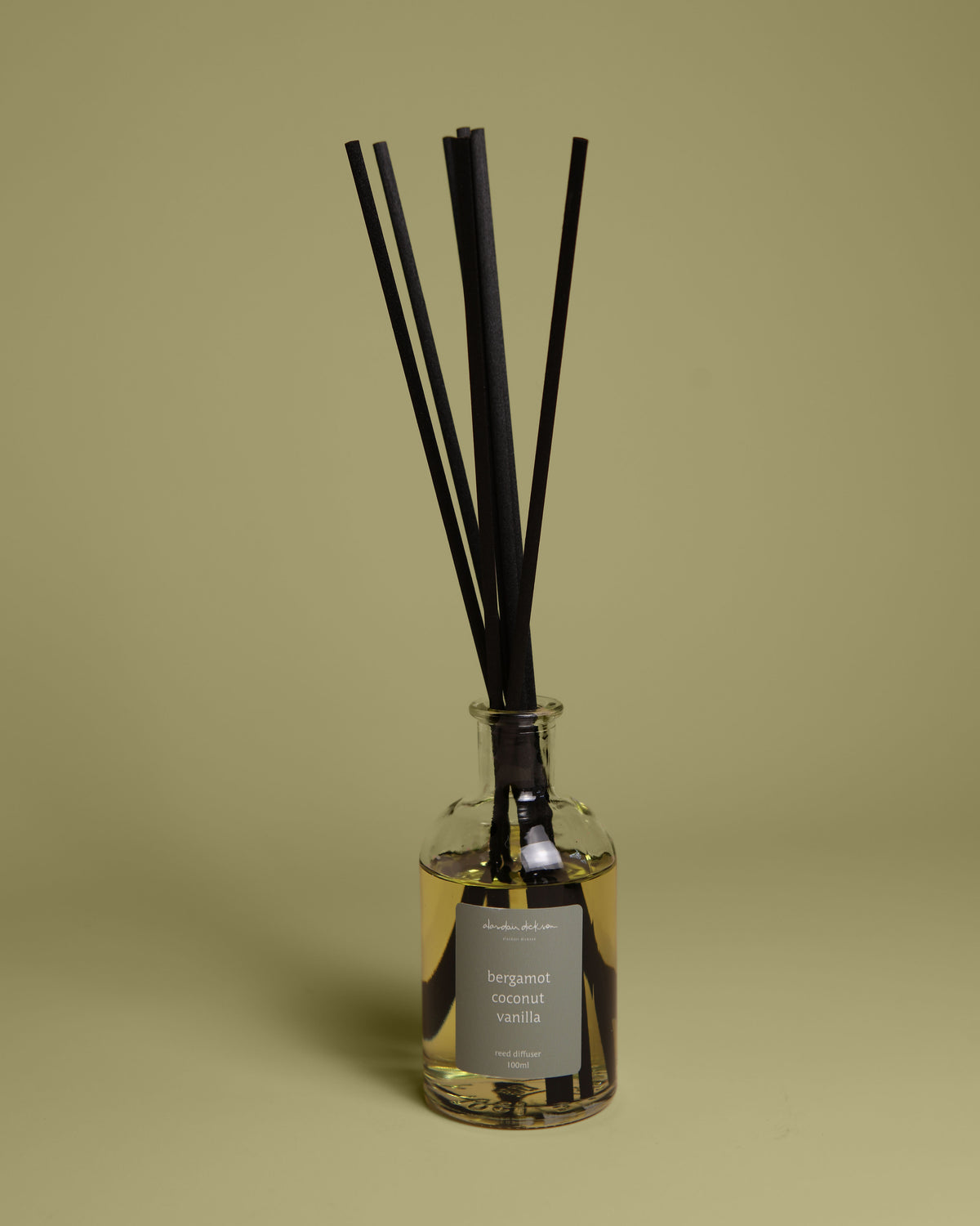 bergamot coconut & vanilla reed diffuser