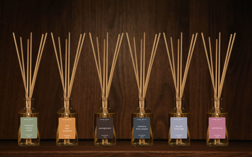 rosemary & black pepper reed diffuser