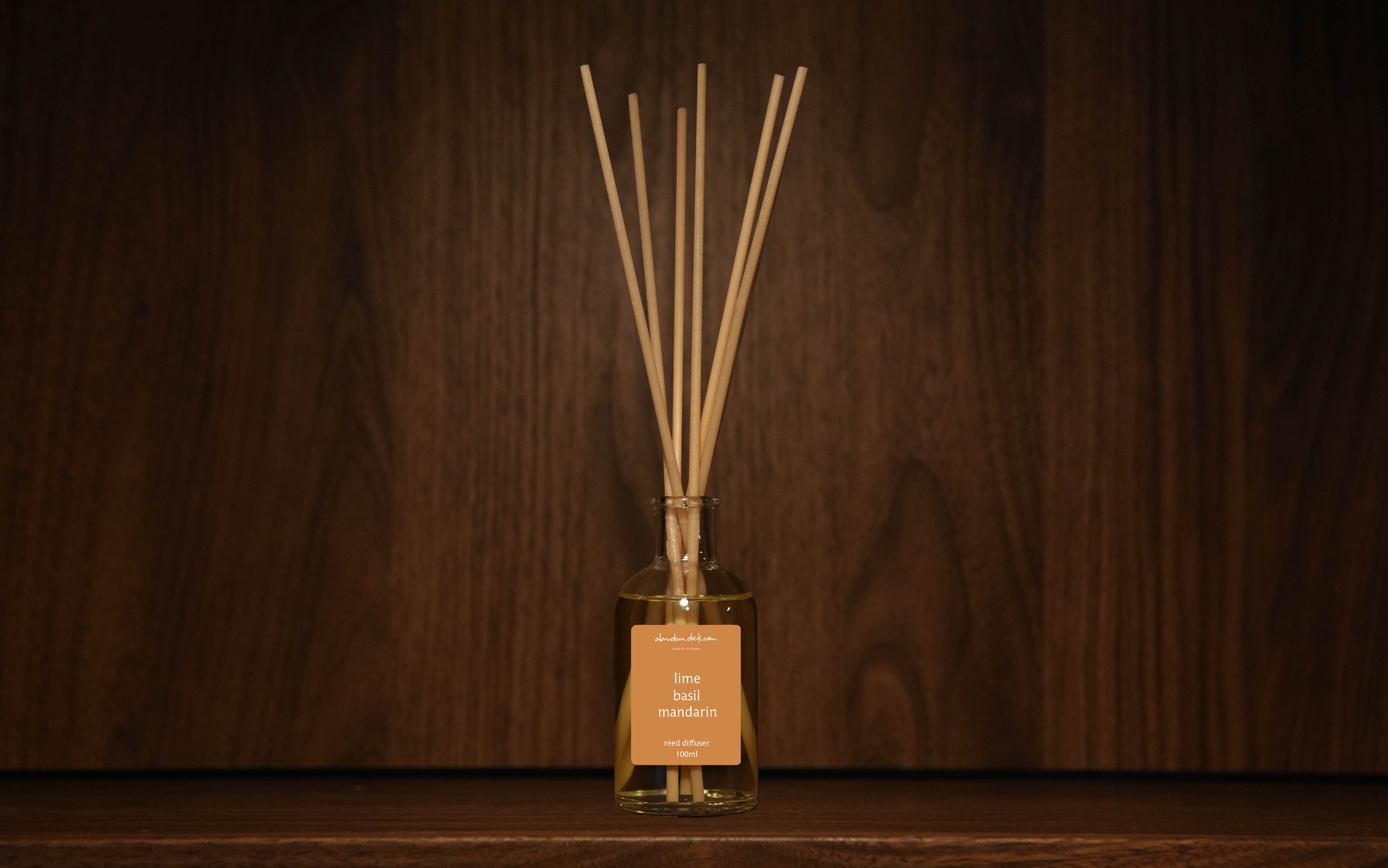 Mandarin Reed Diffuser lime basil & mandarin reed diffuser – Alasdair Dickson Candles