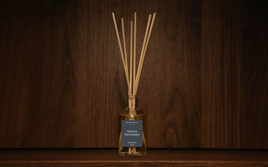 rosemary & black pepper reed diffuser