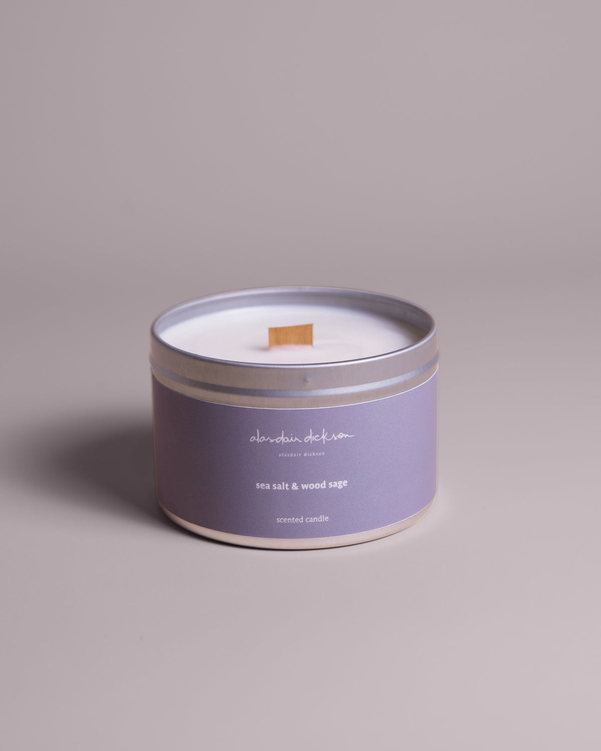 sea salt & wood sage candle
