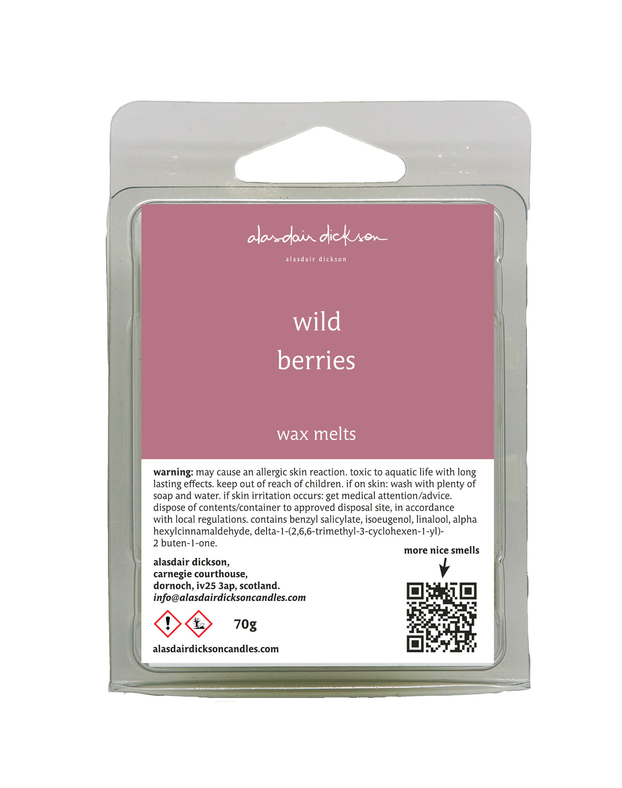 wild berries - wax melt bar