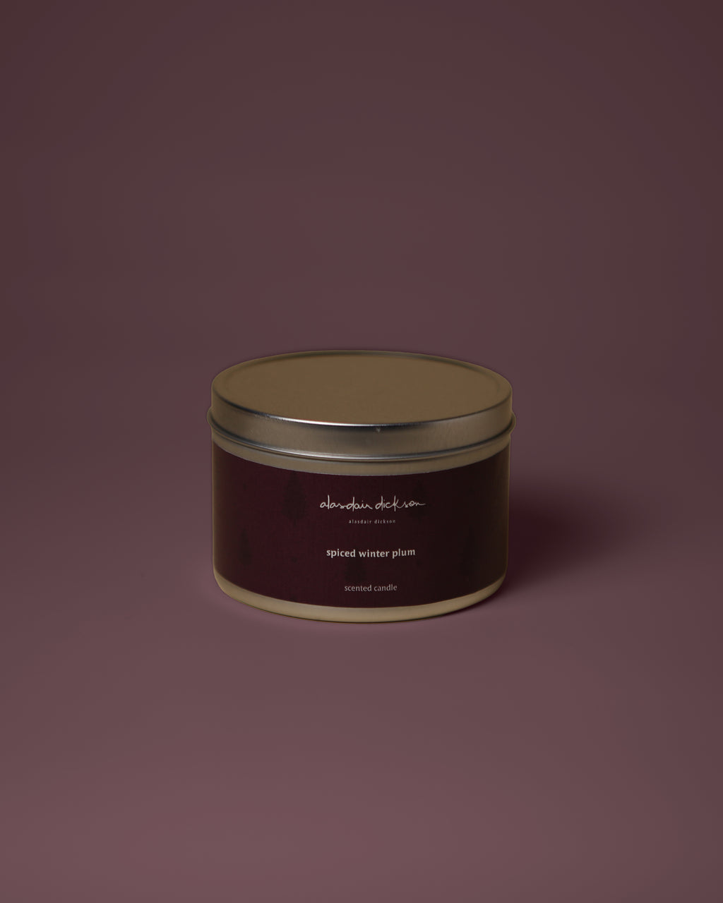 spiced winter plum candle