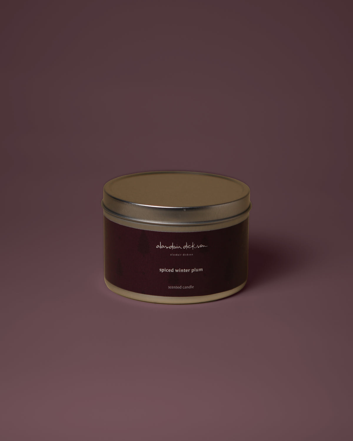 spiced winter plum candle